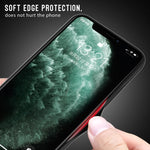 غطاء هاتف من TPU زجاجي بتدرج ملمس، لهواتف iPhone 17 Pro Max، iPhone 17 Pro، iPhone 17، iPhone Air، iPhone 16 Pro Max، iPhone 16 Pro، iPhone 16 Plus، iPhone 16