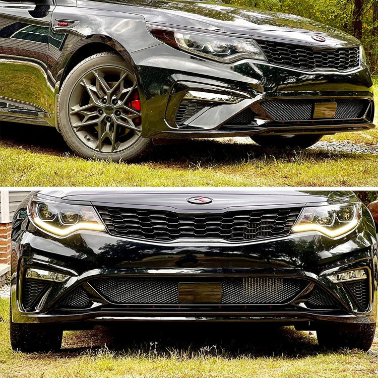 XH-6013 100x33cm Universal Car Grill Mesh Aluminum Alloy Grille Insert Bumper, Small Hole, Large Hole