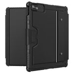 غطاء لوحة مفاتيح Nillkin Bumper Combo مع إضاءة خلفية، لجهاز iPad Pro 13 2024، لجهاز iPad Pro 11 2024، لجهاز iPad Pro 12.9 2020/2021/2022، لجهاز iPad Air 2020 10.9 / Air 2022 10.9 / Pro 11، لجهاز iPad الجيل العاشر 10.9 2022، لجهاز iPad 10.2 2019/2020/2021
