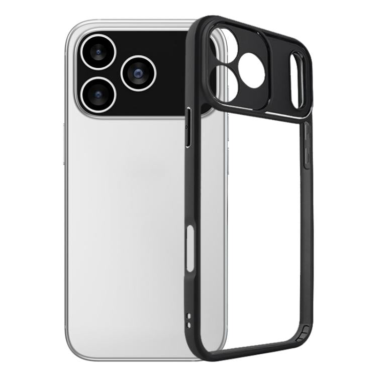 غطاء هاتف من TPU غير لامع + PC شفاف، لهواتف iPhone 17 Pro Max، iPhone 17 Pro، iPhone 17، iPhone Air، iPhone 16 Pro Max، iPhone 16 Pro، iPhone 16 Plus، iPhone 16، iPhone 15 Pro Max، iPhone 15 Pro، iPhone 15 Plus