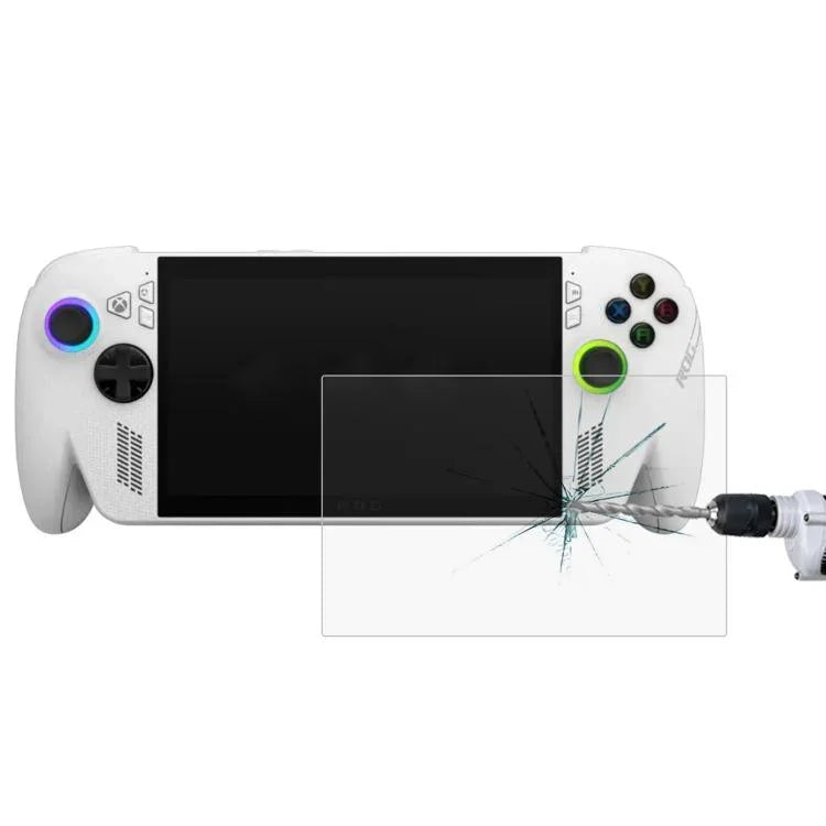 فيلم زجاج مقسى مقاوم للانفجار 9H بسماكة 0.3 مم، لجهاز ASUS Xbox Ally 7.0 بوصة 2025، لجهاز ASUS Rog Ally X 7.0، لجهاز ASUS ROG Ally