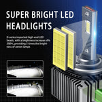 P15 1 Pair D2S / D2R DC10-32V / 35W / 6000K / 4000LM IP68 Waterproof Car LED Headlight, D2S / D2R