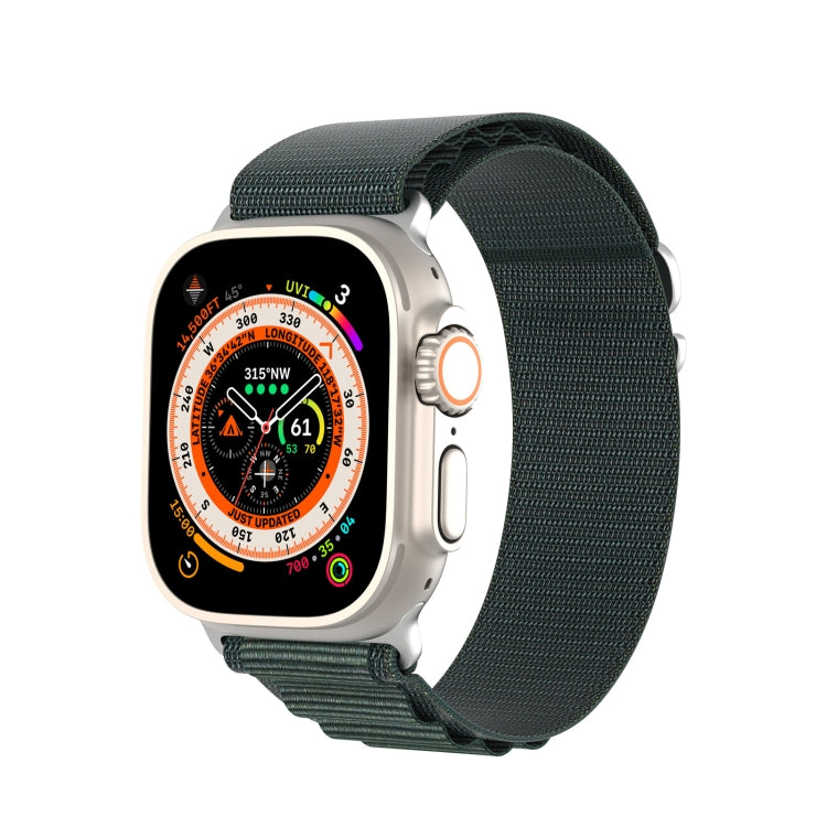 DUX DUCIS GS Series Nylon Loop Watch Band, For Apple Watch Ultra 49mm, For Apple Watch SE 2023 44mm, For Apple Watch SE 2023 40mm, For Apple Watch Ultra 2 49mm, For Apple Watch SE 2022 40mm, For Apple Watch Series 9 45mm, For Apple Watch Series 9 41mm ...