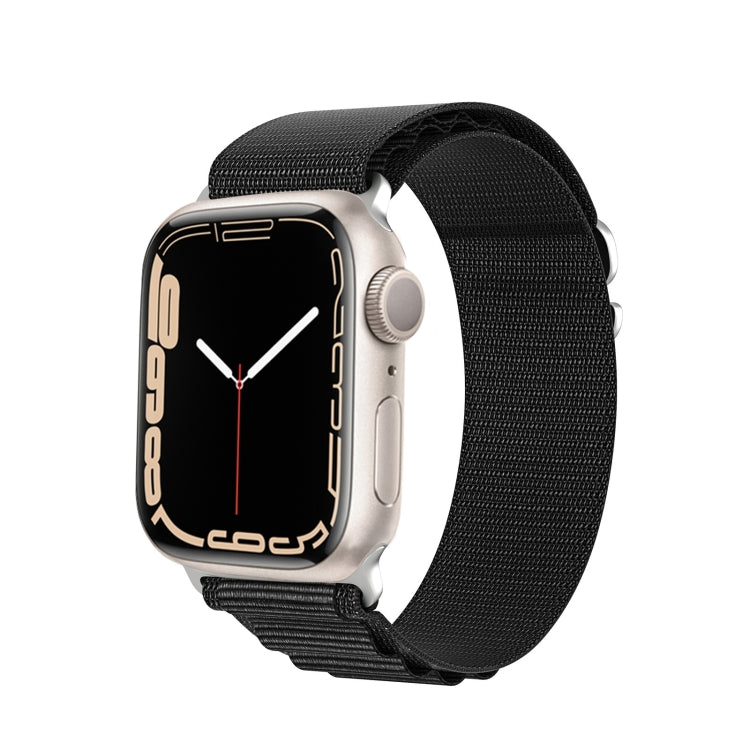 DUX DUCIS GS Series Nylon Loop Watch Band, For Apple Watch Series 7 45mm, For Apple Watch Series 6 40mm, For Apple Watch Series 6 44mm, For Apple Watch Series 5 44mm, For Apple Watch Series 5 40mm, For Apple Watch Series 4 44mm, For Apple Watch 42mm   ...
