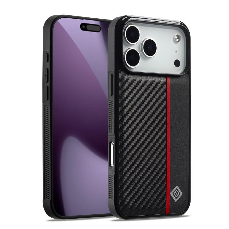 غطاء هاتف مقاوم للصدمات بنسيج ألياف الكربون 3 في 1 من LC.IMEEKE، لهواتف iPhone 17 Pro Max، iPhone 17 Pro، iPhone 17، iPhone Air، iPhone 16 Pro Max، iPhone 16 Pro، iPhone 16 Plus، iPhone 16، iPhone 14 Plus، iPhone 14