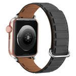 سوار ساعة سيليكون مغناطيسي مع إبزيم عكسي، لسلسلة Apple Watch SE مقاس 44 مم، لسلسلة Apple Watch 6 مقاس 40 مم، لسلسلة Apple Watch 6 مقاس 44 مم