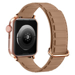 سوار ساعة سيليكون مغناطيسي مع إبزيم عكسي، لسلسلة Apple Watch SE مقاس 44 مم، لسلسلة Apple Watch 6 مقاس 40 مم، لسلسلة Apple Watch 6 مقاس 44 مم