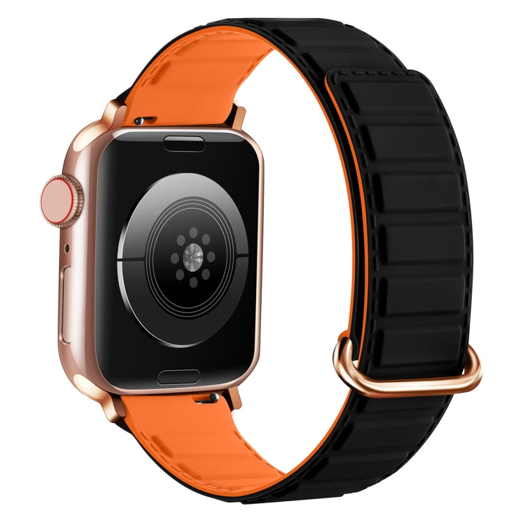 سوار ساعة سيليكون مغناطيسي مع إبزيم عكسي، لسلسلة Apple Watch 2 مقاس 42 مم، لسلسلة Apple Watch 2 مقاس 38 مم، لسلسلة Apple Watch مقاس 42 مم