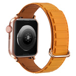 سوار ساعة سيليكون مغناطيسي مع إبزيم عكسي، لسلسلة Apple Watch 2 مقاس 42 مم، لسلسلة Apple Watch 2 مقاس 38 مم، لسلسلة Apple Watch مقاس 42 مم