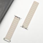سوار ساعة سيليكون مغناطيسي مع إبزيم عكسي، لسلسلة Apple Watch 2 مقاس 42 مم، لسلسلة Apple Watch 2 مقاس 38 مم، لسلسلة Apple Watch مقاس 42 مم