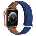 سوار ساعة سيليكون مغناطيسي مع إبزيم عكسي، لسلسلة Apple Watch 2 مقاس 42 مم، لسلسلة Apple Watch 2 مقاس 38 مم، لسلسلة Apple Watch مقاس 42 مم