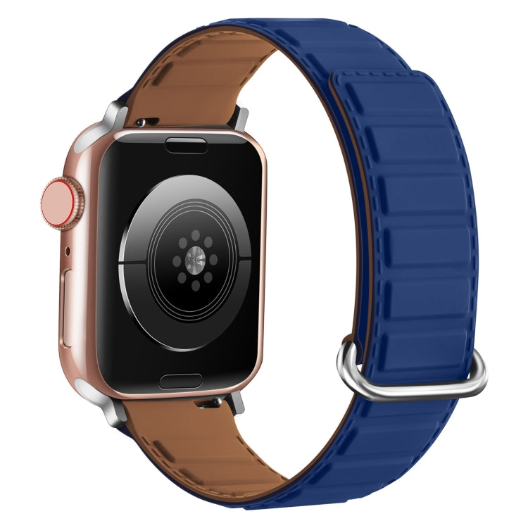 سوار ساعة سيليكون مغناطيسي مع إبزيم عكسي، لسلسلة Apple Watch 2 مقاس 42 مم، لسلسلة Apple Watch 2 مقاس 38 مم، لسلسلة Apple Watch مقاس 42 مم