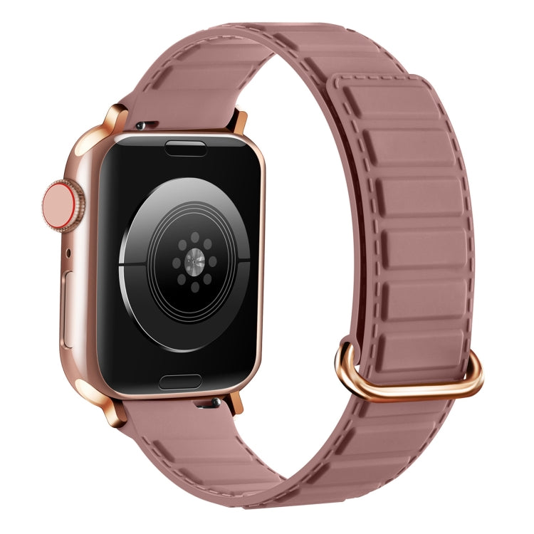 سوار ساعة سيليكون مغناطيسي مع إبزيم عكسي، لسلسلة Apple Watch 2 مقاس 42 مم، لسلسلة Apple Watch 2 مقاس 38 مم، لسلسلة Apple Watch مقاس 42 مم