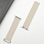 سوار ساعة سيليكون مغناطيسي مع إبزيم عكسي، لسلسلة Apple Watch 9 مقاس 41 مم، لسلسلة Apple Watch Ultra مقاس 49 مم، لسلسلة Apple Watch 8 مقاس 41 مم