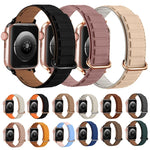 Reverse Buckle Magnetic Silicone Watch Band, For Apple Watch 38mm