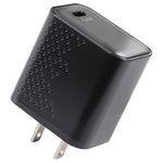 شاحن سفر LZ-105PD بقوة 25 واط بمنفذي USB-C / Type-C بنمط نقطي، قابس الولايات المتحدة، قابس الاتحاد الأوروبي