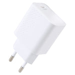 شاحن سفر LZ-105PD بقوة 25 واط بمنفذي USB-C / Type-C بنمط نقطي، قابس الولايات المتحدة، قابس الاتحاد الأوروبي