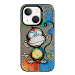 Animal Pattern Oil Painting Series PC + TPU Phone Case, For iPhone 13 mini
