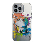 Cute Animal Pattern Series PC + TPU Phone Case, For iPhone 14 Pro Max, For iPhone 15 Plus, For iPhone 15, For iPhone 13 Pro Max