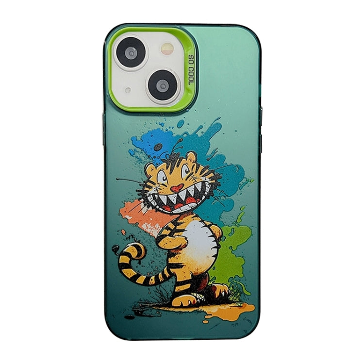 Cute Animal Pattern Series PC + TPU Phone Case, For iPhone 14 Pro Max, For iPhone 15 Plus, For iPhone 15, For iPhone 13 Pro Max