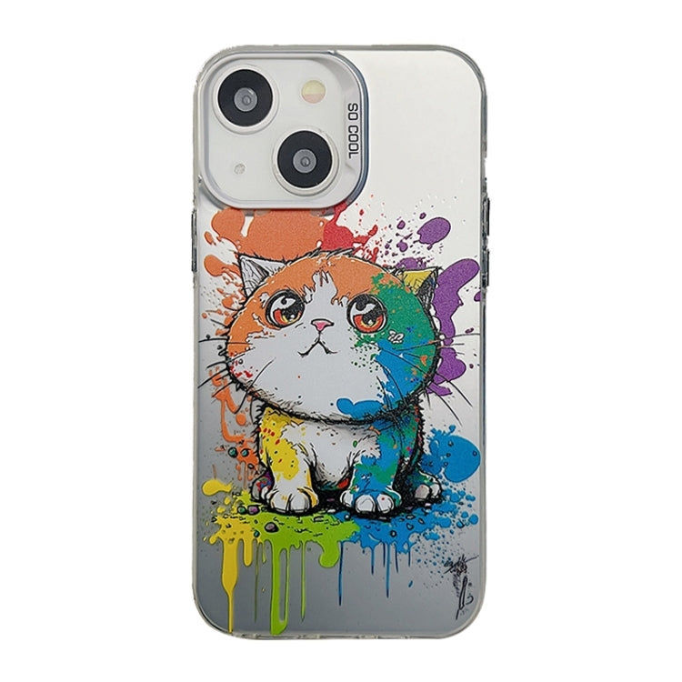 Cute Animal Pattern Series PC + TPU Phone Case, For iPhone 14 Pro Max, For iPhone 15 Plus, For iPhone 15, For iPhone 13 Pro Max