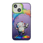 Cute Animal Pattern Series PC + TPU Phone Case, For iPhone 14 Pro Max, For iPhone 15 Plus, For iPhone 15, For iPhone 13 Pro Max
