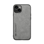 غطاء هاتف خلفي من الجلد المغناطيسي بملمس يشبه الجلد الطبيعي، لأجهزة iPhone 14، iPhone 14 Pro، iPhone 14 Pro Max