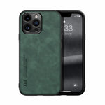 غطاء هاتف خلفي من الجلد المغناطيسي بملمس يشبه الجلد الطبيعي، لأجهزة iPhone 14، iPhone 14 Pro، iPhone 14 Pro Max