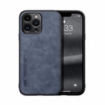 غطاء هاتف خلفي من الجلد المغناطيسي بملمس يشبه الجلد الطبيعي، لأجهزة iPhone 14، iPhone 14 Pro، iPhone 14 Pro Max