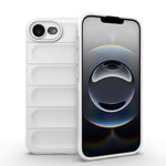 غطاء هاتف TPU + فلانيل بدرع سحري، لأجهزة iPhone 17e / 16e، iPhone 17 Pro Max، iPhone 17 Pro، iPhone 17