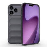 غطاء هاتف TPU + فلانيل بدرع سحري، لأجهزة iPhone 17e / 16e، iPhone 17 Pro Max، iPhone 17 Pro، iPhone 17