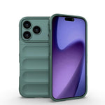 غطاء هاتف TPU + فلانيل بدرع سحري، لأجهزة iPhone 17e / 16e، iPhone 17 Pro Max، iPhone 17 Pro، iPhone 17