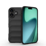 غطاء هاتف TPU + فلانيل بدرع سحري، لأجهزة iPhone 17e / 16e، iPhone 17 Pro Max، iPhone 17 Pro، iPhone 17