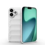 غطاء هاتف TPU + فلانيل بدرع سحري، لأجهزة iPhone 17e / 16e، iPhone 17 Pro Max، iPhone 17 Pro، iPhone 17