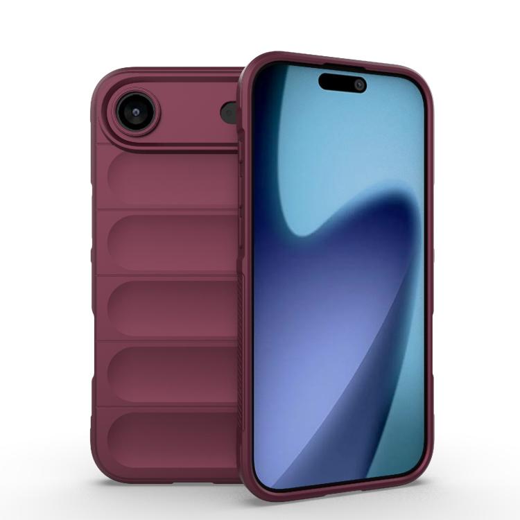 غطاء هاتف TPU + فلانيل بدرع سحري، لأجهزة iPhone Air، iPhone 16 Pro Max، iPhone 16 Pro، iPhone 16 Plus