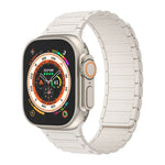 سوار ساعة سيليكون بحلقة مغناطيسية، لسلسلة Apple Watch 9 مقاس 45 مم، لسلسلة Apple Watch 9 مقاس 41 مم، لسلسلة Apple Watch Ultra مقاس 49 مم