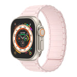 سوار ساعة سيليكون بحلقة مغناطيسية، لسلسلة Apple Watch 9 مقاس 45 مم، لسلسلة Apple Watch 9 مقاس 41 مم، لسلسلة Apple Watch Ultra مقاس 49 مم