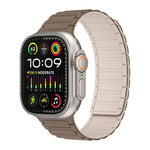 سوار ساعة سيليكون بحلقة مغناطيسية، لسلسلة Apple Watch 9 مقاس 45 مم، لسلسلة Apple Watch 9 مقاس 41 مم، لسلسلة Apple Watch Ultra مقاس 49 مم