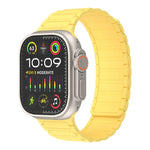سوار ساعة سيليكون بحلقة مغناطيسية، لسلسلة Apple Watch 9 مقاس 45 مم، لسلسلة Apple Watch 9 مقاس 41 مم، لسلسلة Apple Watch Ultra مقاس 49 مم