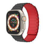 سوار ساعة سيليكون بحلقة مغناطيسية، لسلسلة Apple Watch SE 2023 مقاس 44 مم، لسلسلة Apple Watch SE 2023 مقاس 40 مم، لسلسلة Apple Watch Ultra 2 مقاس 49 مم