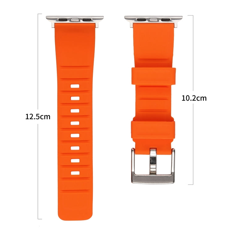 Double Ring Silicone Watch Band, For Apple Watch SE 40mm, For Apple Watch SE 44mm, For Apple Watch 6 40mm, For Apple Watch 6 44mm