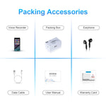 مسجل صوت ذكي متعدد الوظائف M15، مشغل موسيقى MP3 بجودة HiFi، ووكمان، 4GB، 8GB، 16GB، 32GB