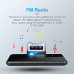 مسجل صوت ذكي متعدد الوظائف M15، مشغل موسيقى MP3 بجودة HiFi، ووكمان، 4GB، 8GB، 16GB، 32GB