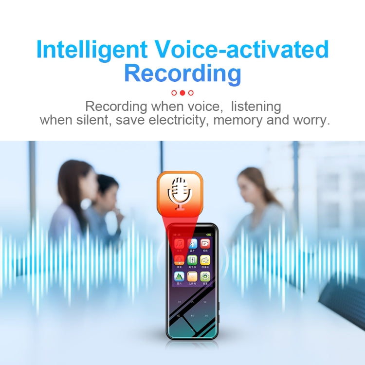 مسجل صوت ذكي متعدد الوظائف M15، مشغل موسيقى MP3 بجودة HiFi، ووكمان، إصدار بلوتوث، 4GB، 8GB، 16GB، 32GB