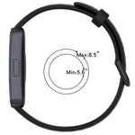 Solid Color Breathable Silicone Watch Band, For Huawei Band 10 / 9 / 8