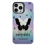 Electroplated Silver Series PC Protective Phone Case, For iPhone 14, For iPhone 14 Pro
