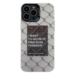 Electroplated Silver Series PC Protective Phone Case, For iPhone 14, For iPhone 14 Pro