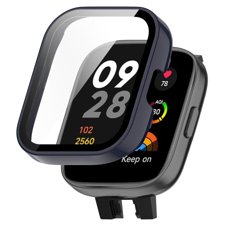 PC + Tempered Film Integrated Watch Protective Case, For Redmi Watch 3 Lite / Redmi Watch 3 Active, For Xiaomi Mi Watch Lite 3