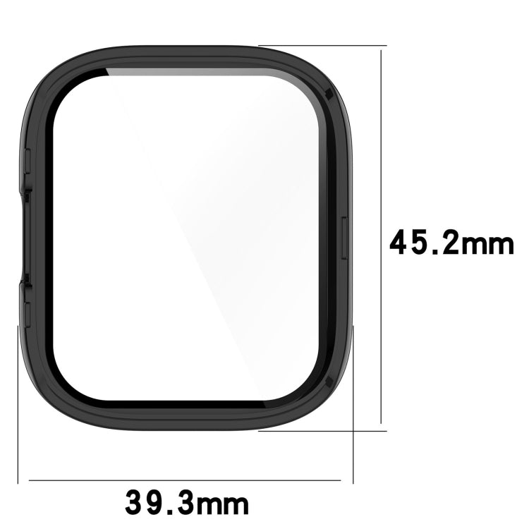 PC + Tempered Film Integrated Watch Protective Case, For Redmi Watch 3 Lite / Redmi Watch 3 Active, For Xiaomi Mi Watch Lite 3
