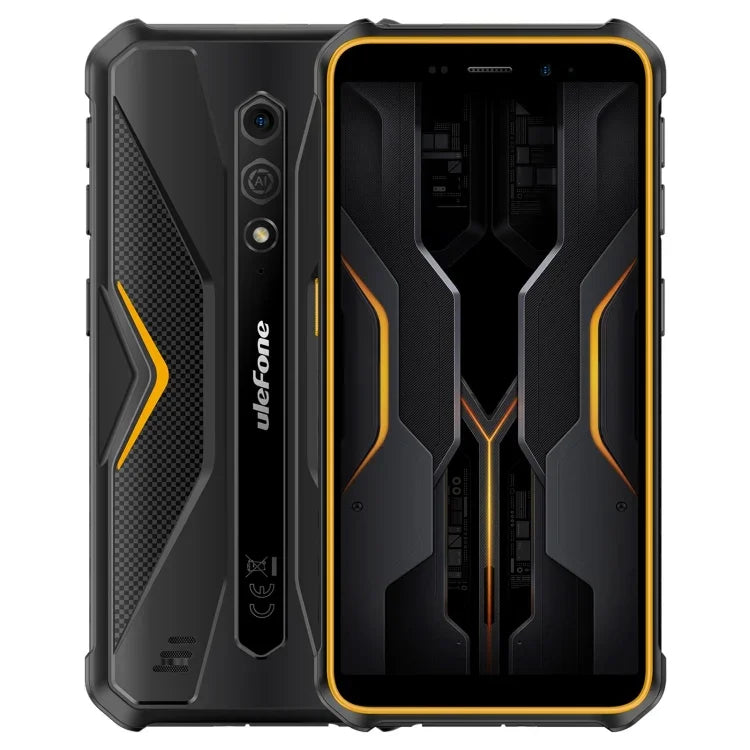 Ulefone Armor X12 Pro، هاتف مقاوم بمعيار IP68/IP69K، شاشة 5.45 بوصة أندرويد 15 معالج MediaTek Helio G36 ثماني النواة، الشبكة: 4G، NFC، 4 جيجابايت + 64 جيجابايت